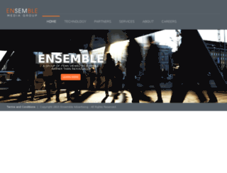 ensembleads.com screenshot