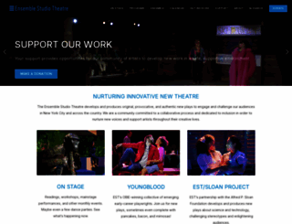ensemblestudiotheatre.org screenshot