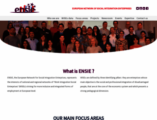 ensie.org screenshot
