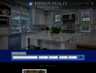 ensign-realty.com screenshot