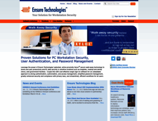 ensuretech.com screenshot