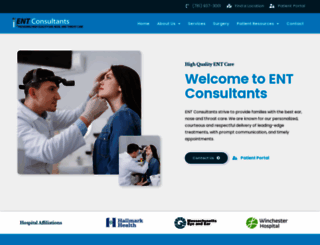 ent-consults.com screenshot