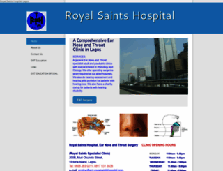 ent-royalsaintshospital.com screenshot