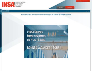 ent.insa-rennes.fr screenshot