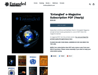 entangledmagazine.us screenshot