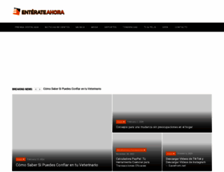 enterateahora.com.mx screenshot