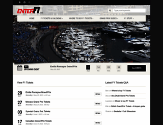enterf1.com screenshot