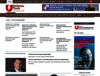 enterprise-asset-management.utilitiestechoutlook.com screenshot