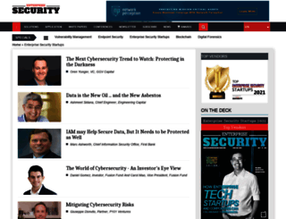 enterprise-security-startups.enterprisesecuritymag.com screenshot