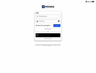 enterprise.monaca.mobi screenshot