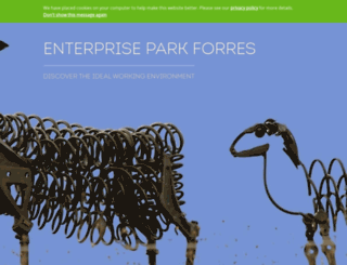 enterpriseparkforres.co.uk screenshot