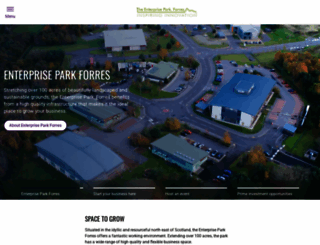 enterpriseparkforres.co.uk screenshot