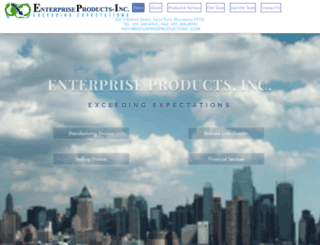 enterpriseproductsinc.com screenshot