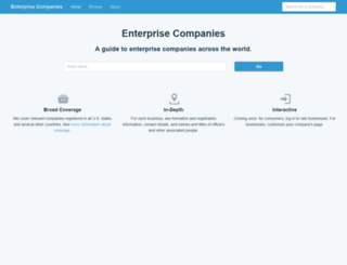 enterpriseprofiles.org screenshot