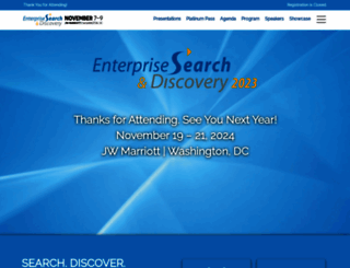 enterprisesearchsummit.com screenshot