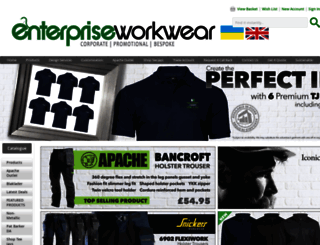 enterpriseworkwear.com screenshot