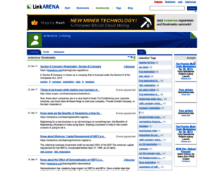 enterslice.linkarena.com screenshot