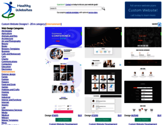 entertainment.healthy-websites.com screenshot