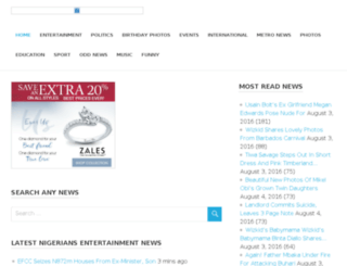 entertainmentnewsnigeria.com screenshot