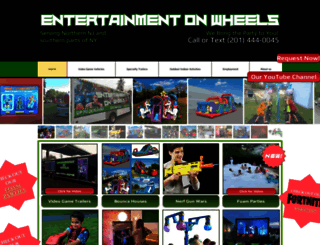 entertainmentonwheels.com screenshot