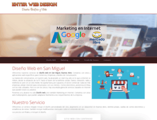 enterwebdesign.net screenshot