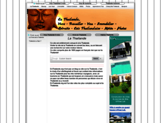 enthailande.org screenshot
