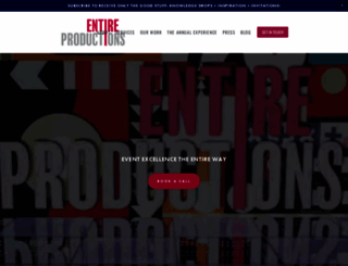 entireproductions.com screenshot