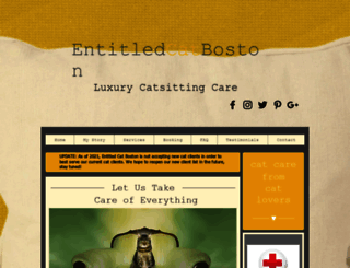 entitledcatboston.com screenshot