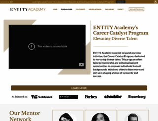 entityacademy.com screenshot
