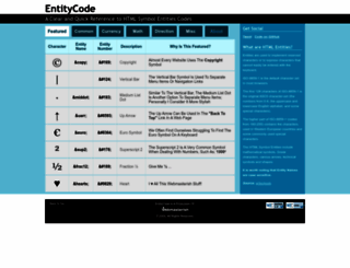 entitycode.com screenshot
