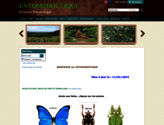 entomoboutique.weonea.com screenshot