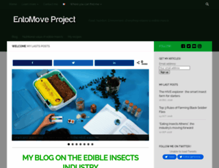 entomoveproject.com screenshot