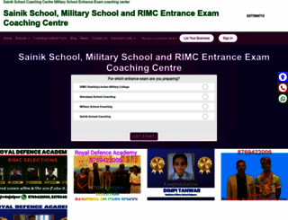 entranceexamcoaching.com screenshot