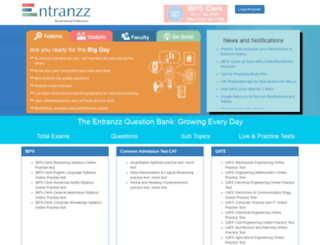 entranzz.com screenshot