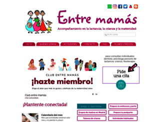 entremamas.org screenshot