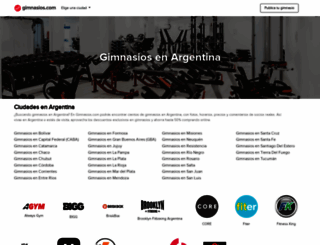 entrenaya.com.ar screenshot