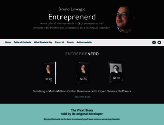entreprenerd.lowagie.com screenshot