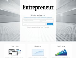 entrepreneur.bizequity.com screenshot