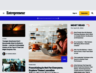 entrepreneur.com screenshot