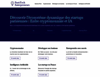 entrepreneurs.telecom-paristech.fr screenshot