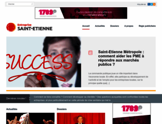 entreprise-saint-etienne.com screenshot