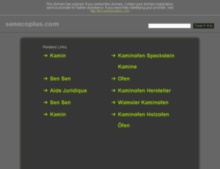 entreprises.senecoplus.com screenshot
