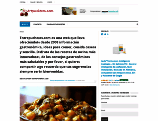 entrepucheros.com screenshot