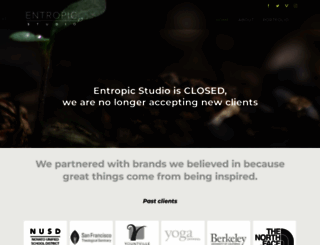 entropicstudio.com screenshot