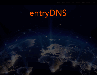 entrydns.net screenshot