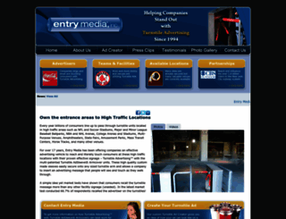 entrymedia.com screenshot