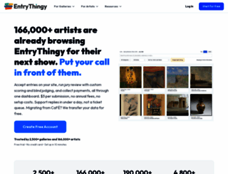 entrythingy.com screenshot