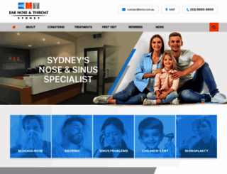 ents.com.au screenshot