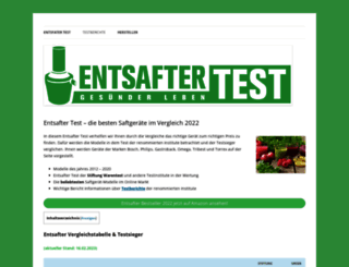 entsafter--test.com screenshot