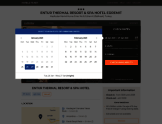 entur-thermal-resort-spa.edremit.hotels-tr.net screenshot